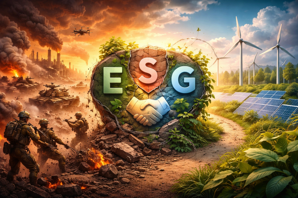 Skirmishes vs sustainability: How global conflicts are eroding ESG progress